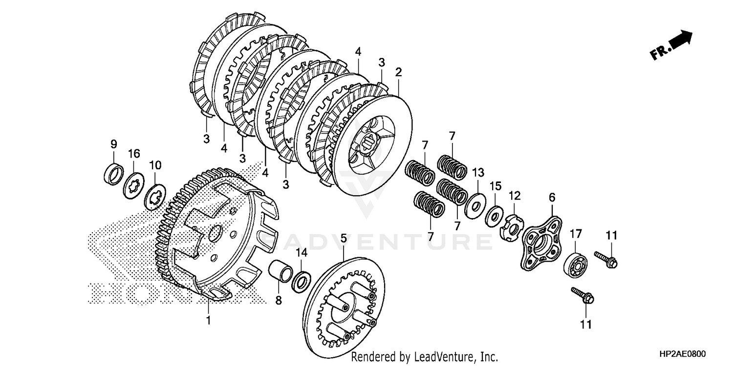 AIR CLEANER 92-96