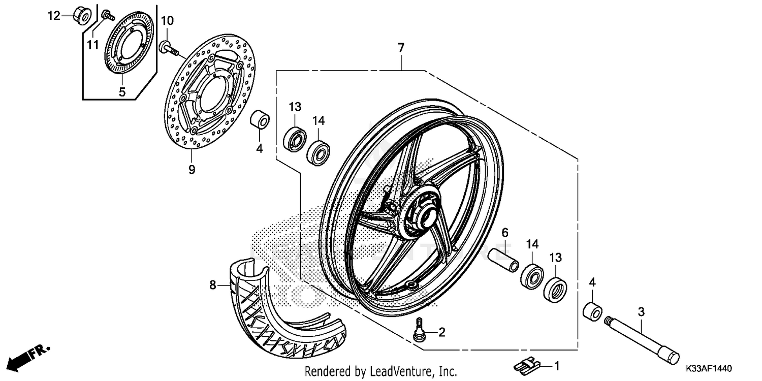 FRONT WHEEL