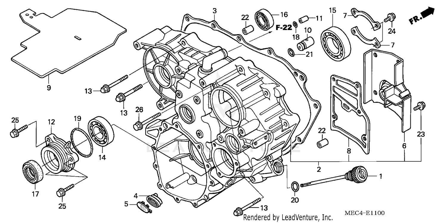 REAR CASE