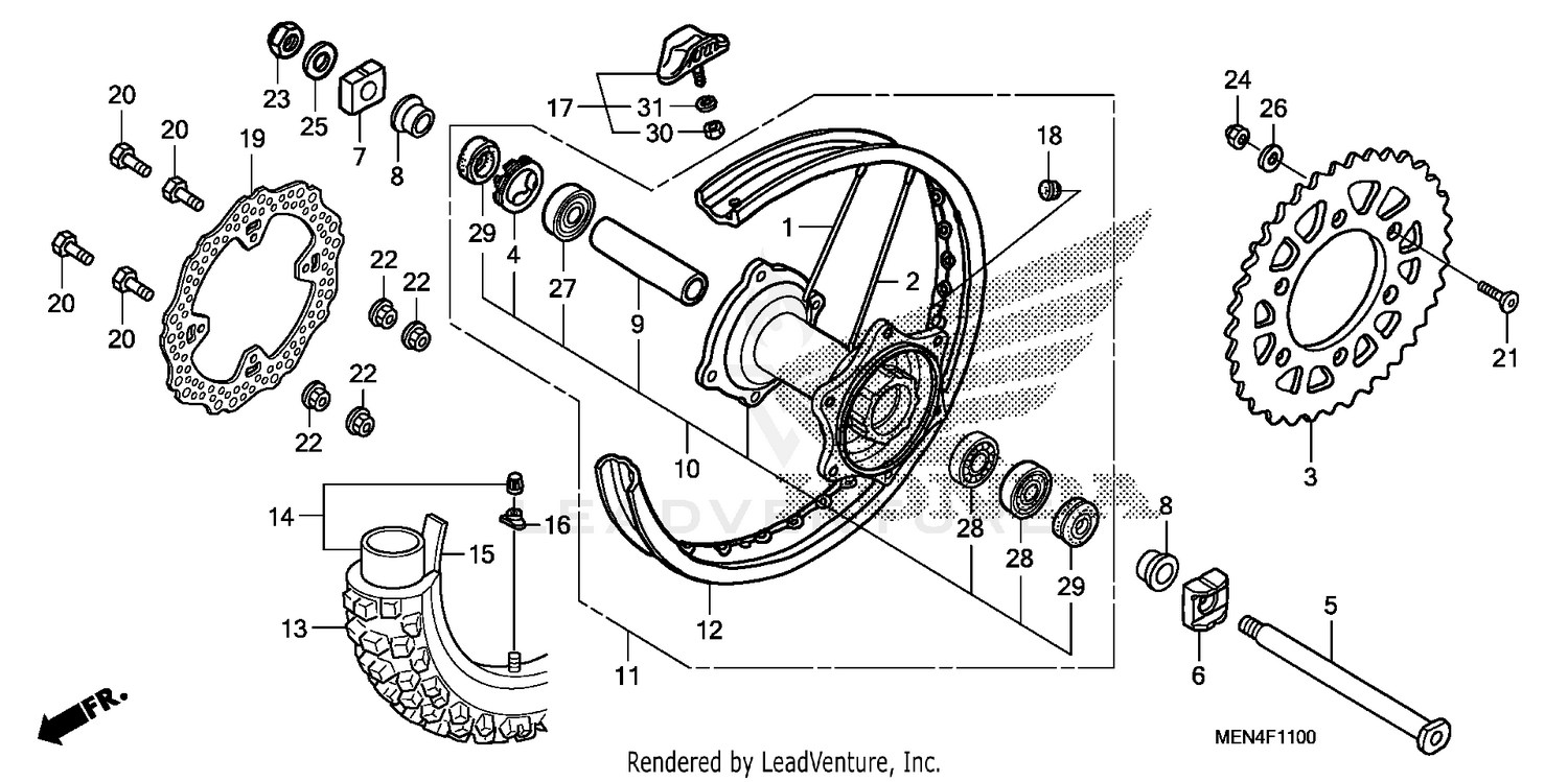 REAR WHEEL