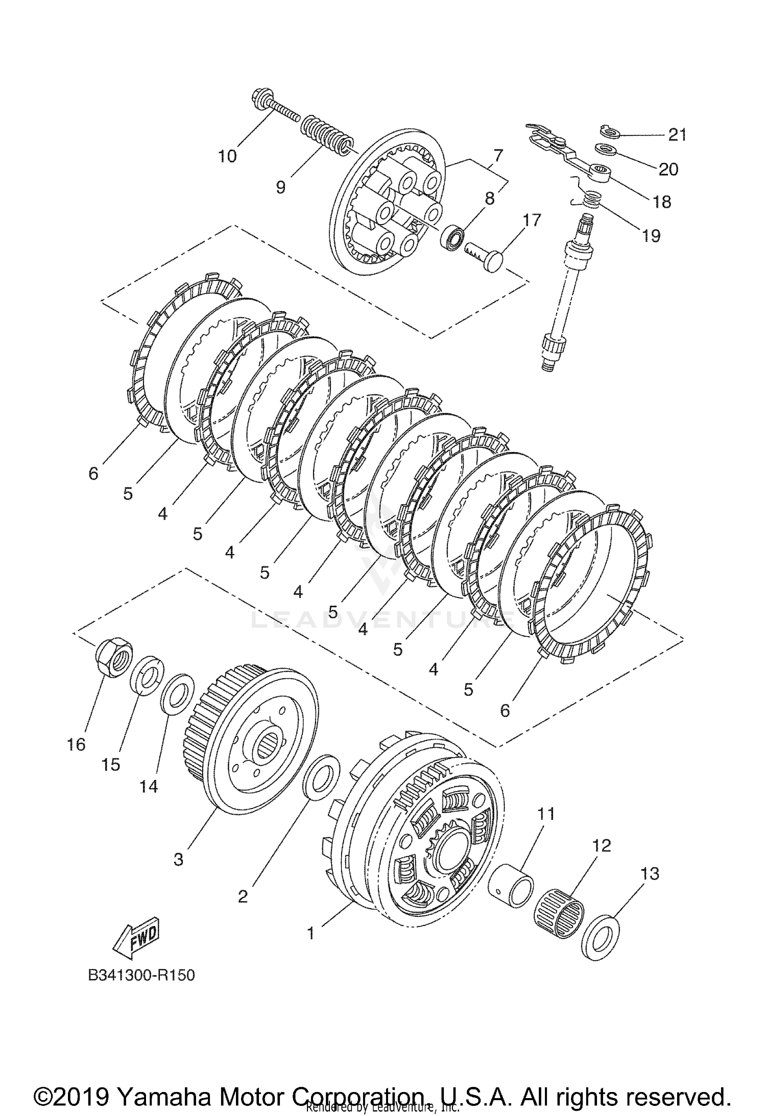 REAR BRAKE MASTER CYLINDER