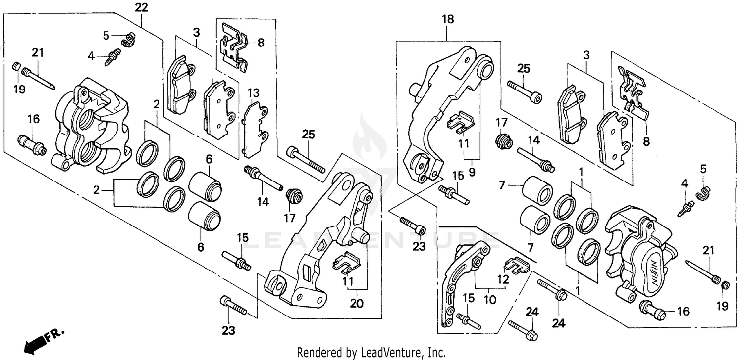 FRONT BRAKE CALIPER