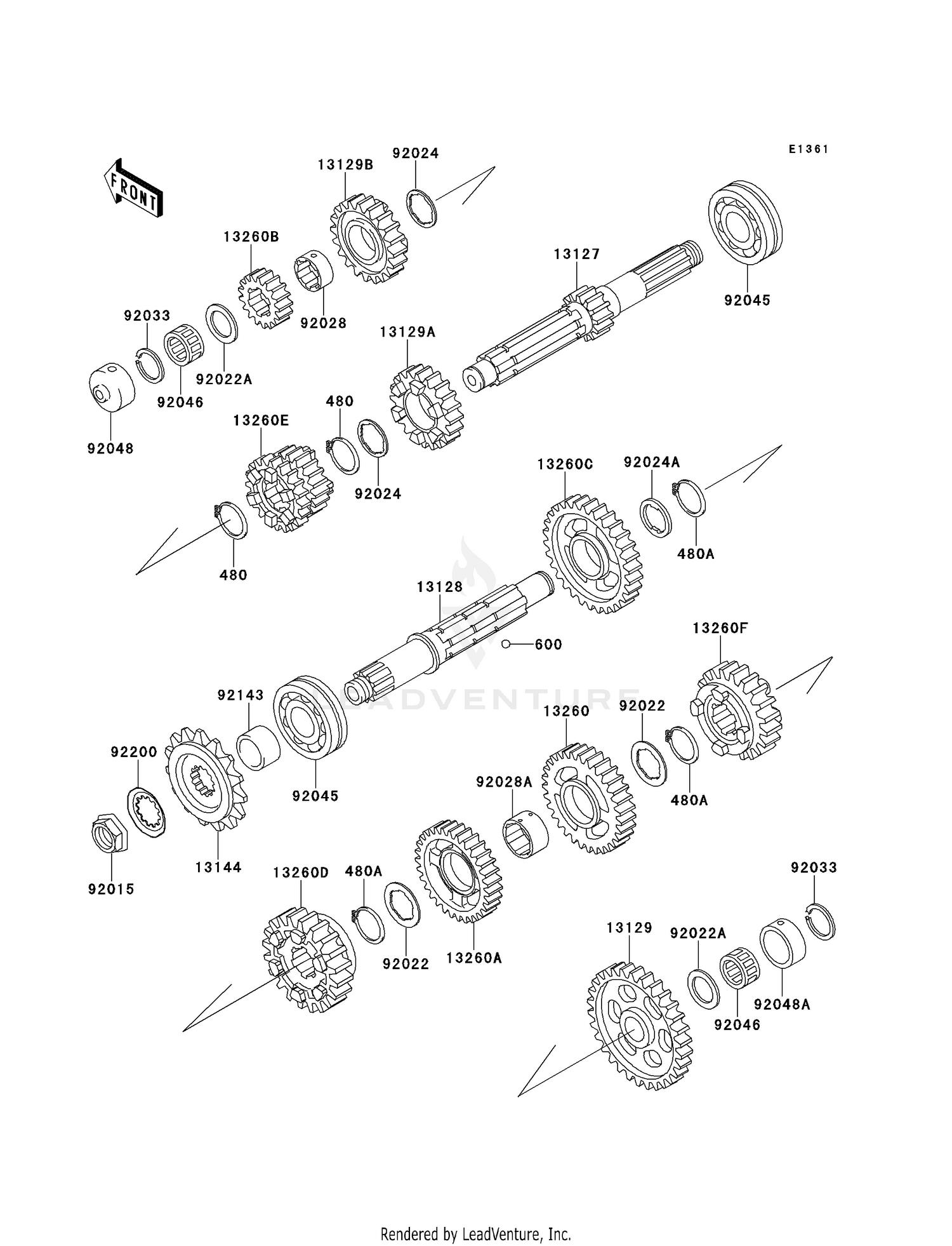 SHIFT DRUM + SHIFT FORK
