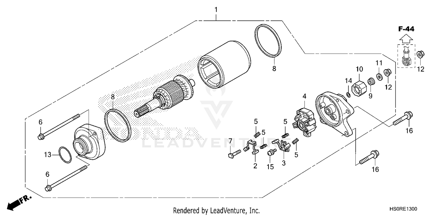 STARTER MOTOR