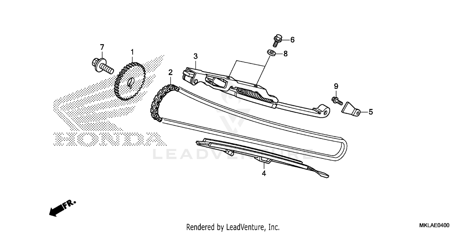 CAM CHAIN@TENSIONER