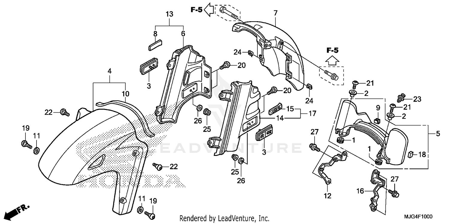 FRONT FENDER