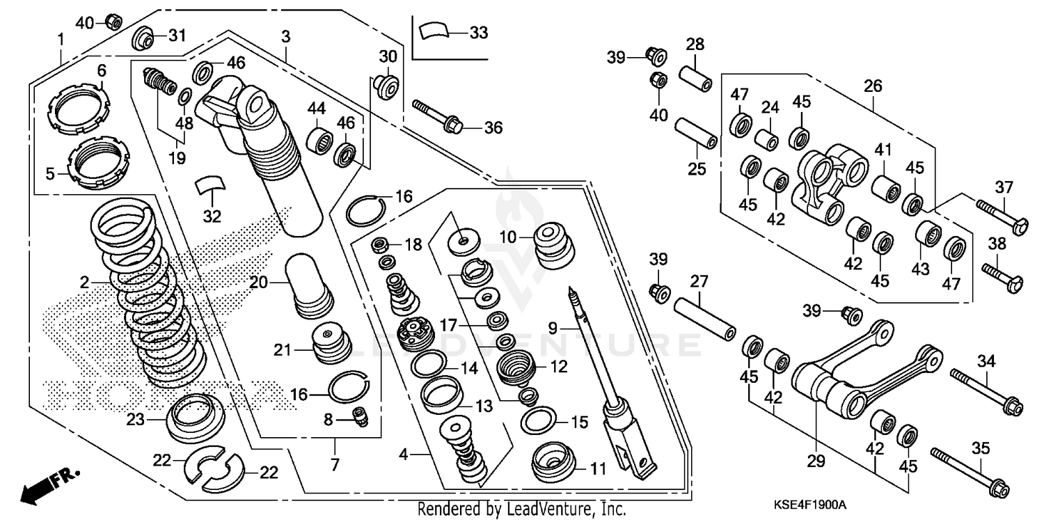 REAR SHOCK ABSORBER