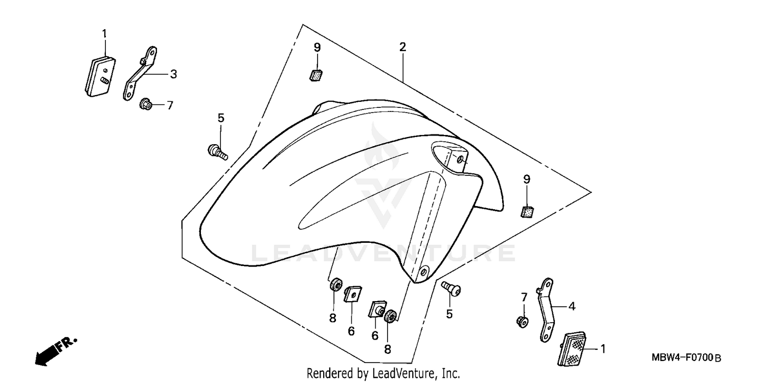 FRONT FENDER