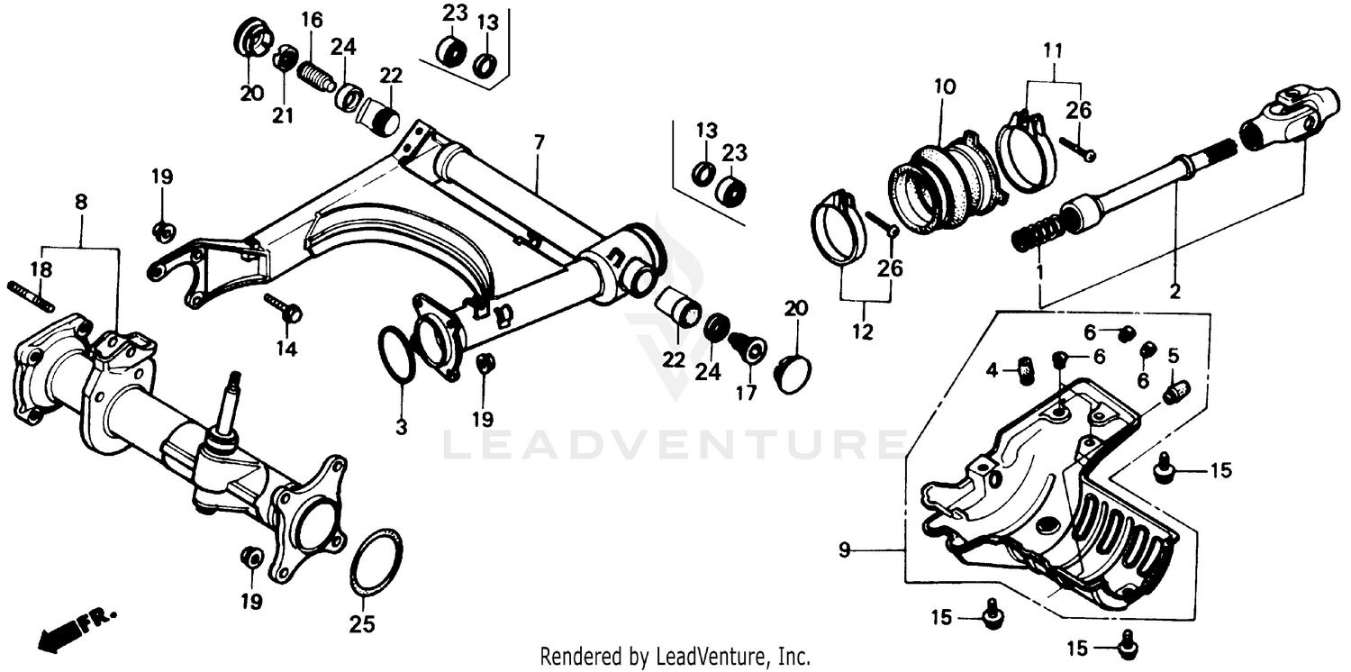 FRONT SWINGARM