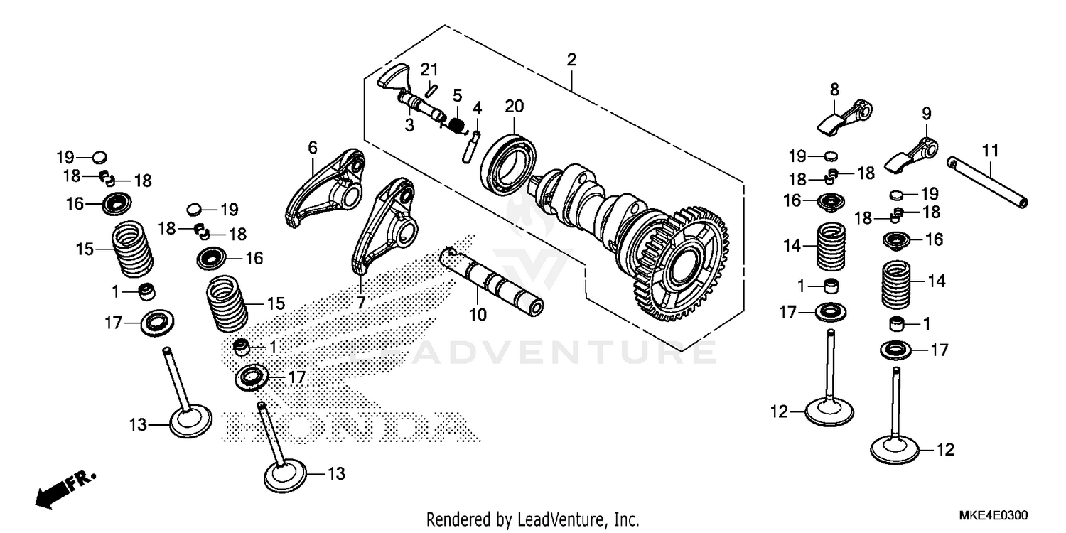 CAMSHAFT@VALVE