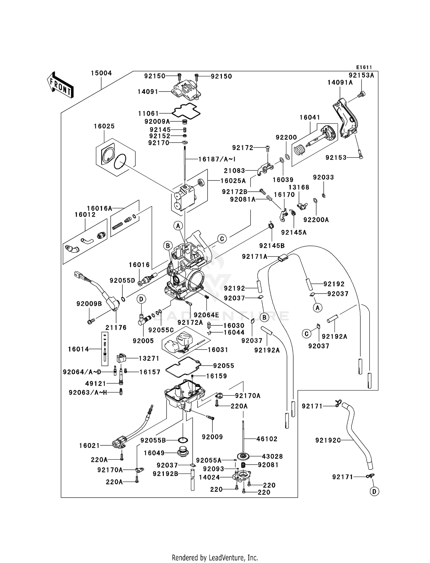 FRONT BRAKE MASTER CYLINDER