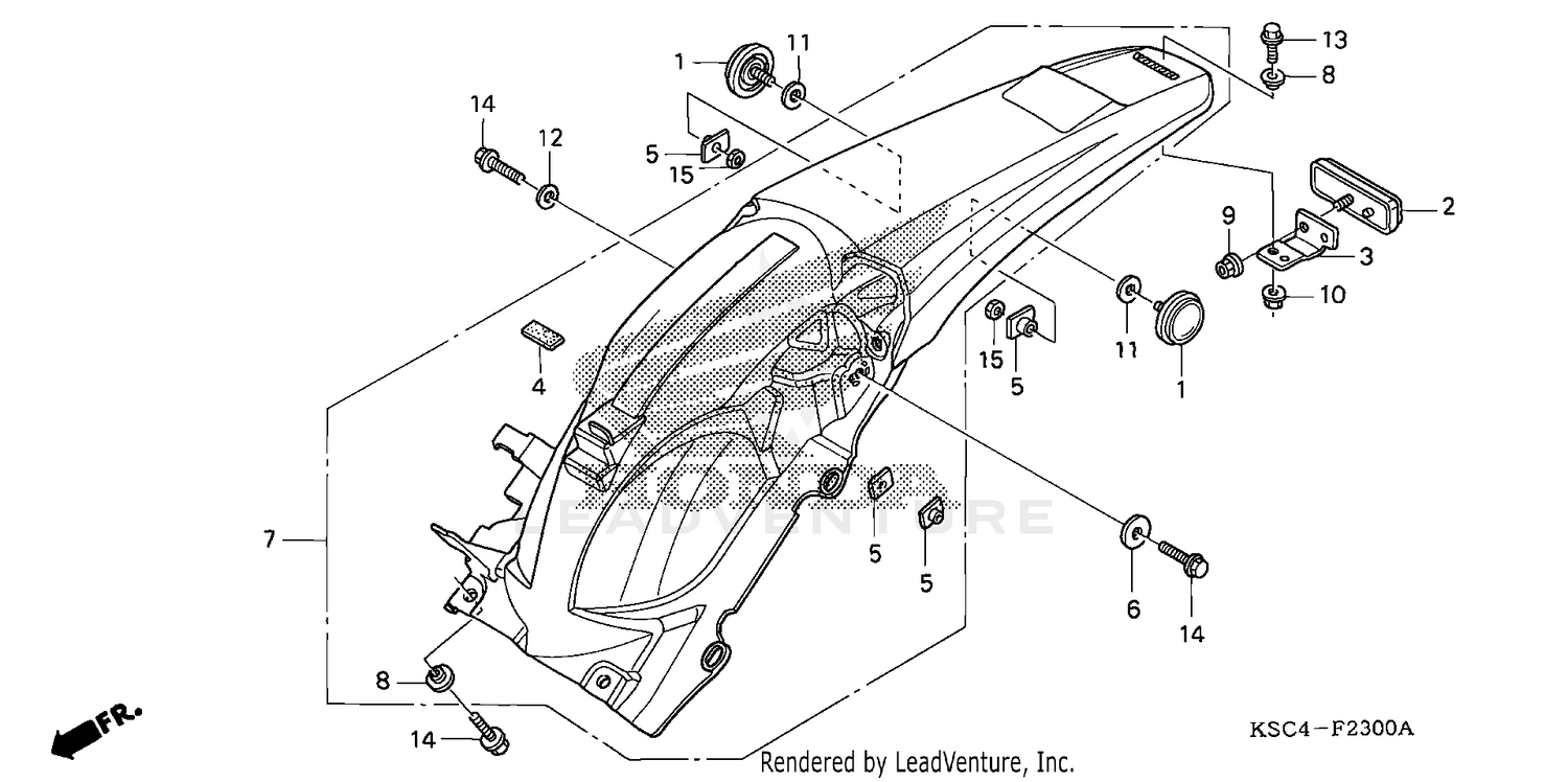 REAR FENDER