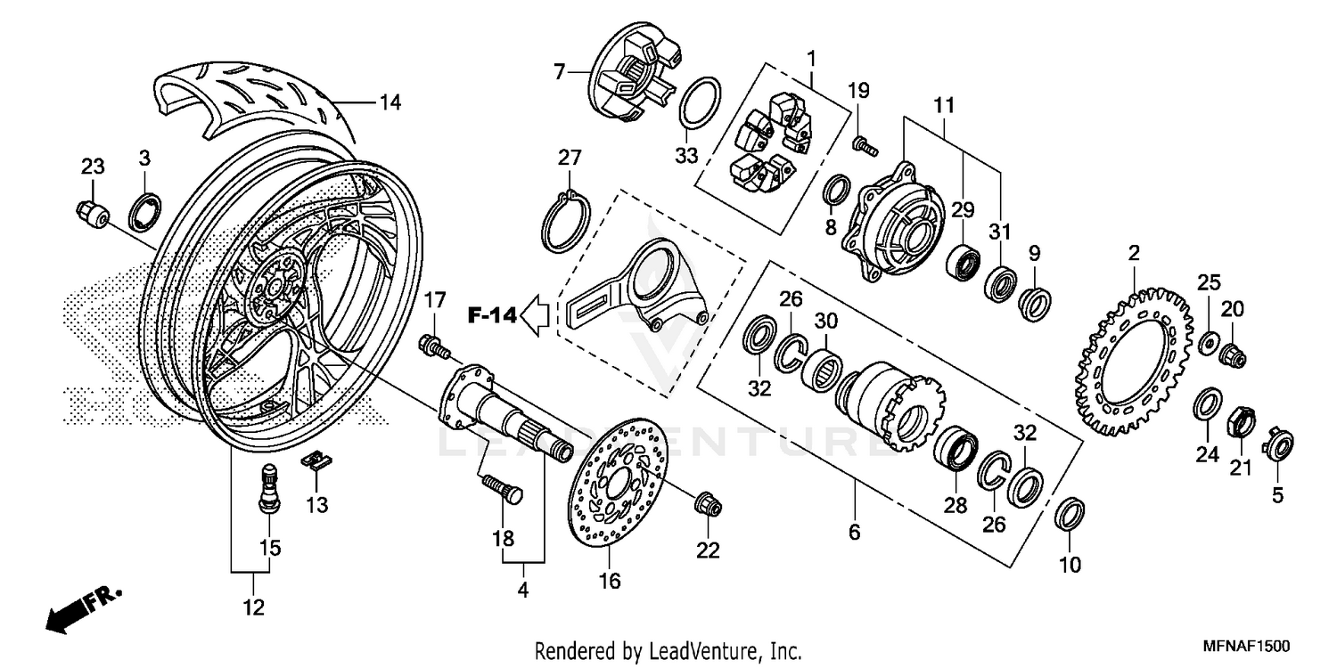 FRONT WHEEL
