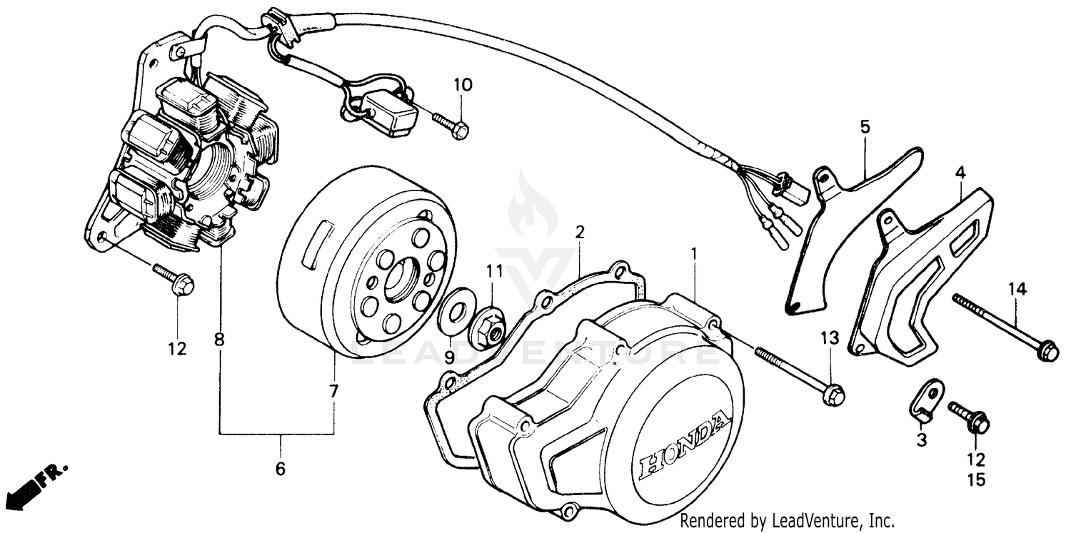 LEFT CRANKCASE COVER