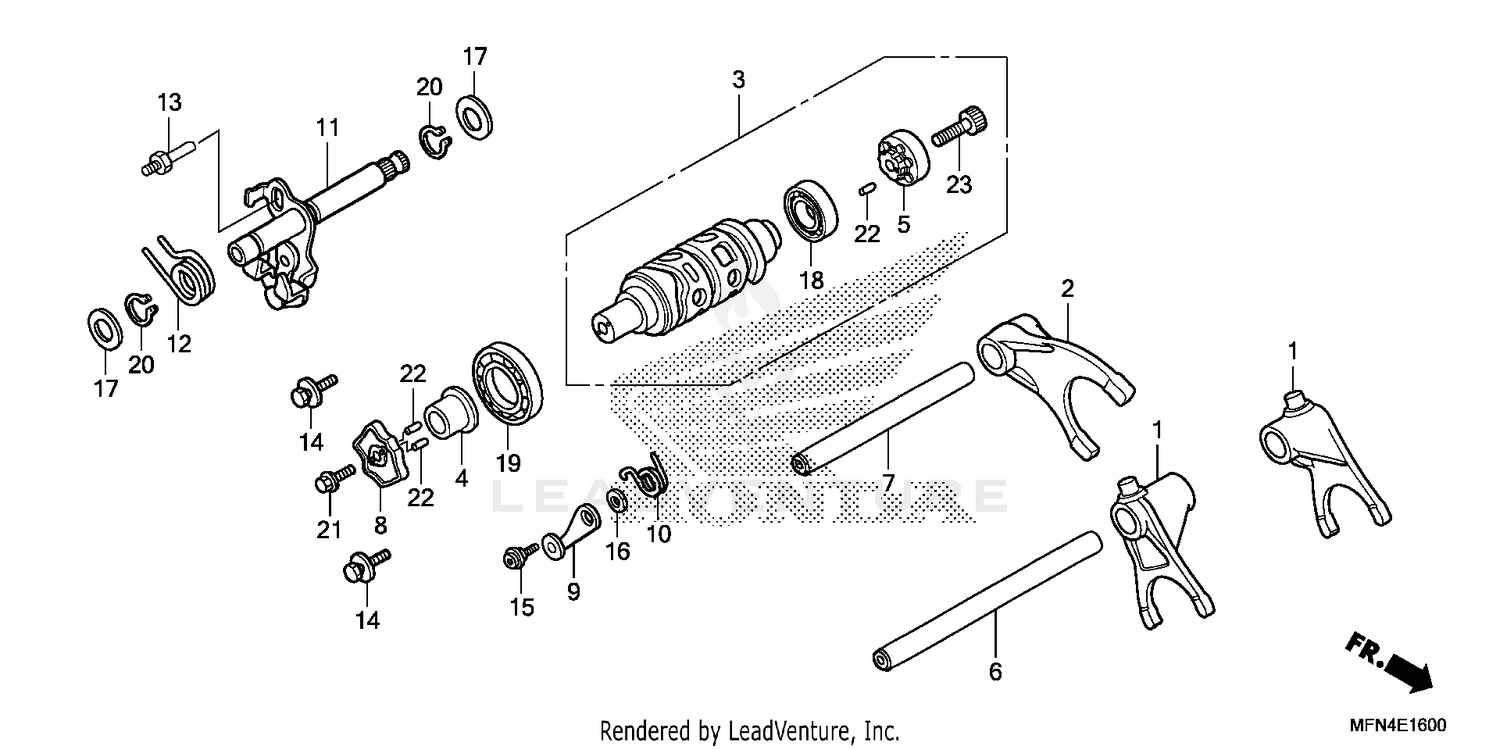 FRONT BRAKE CALIPER