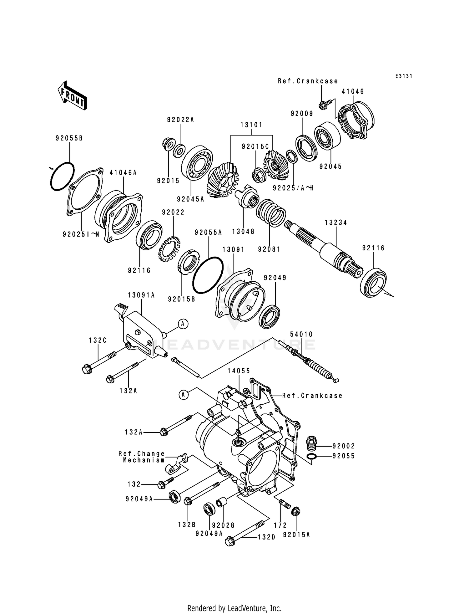 REAR BRAKE PANEL