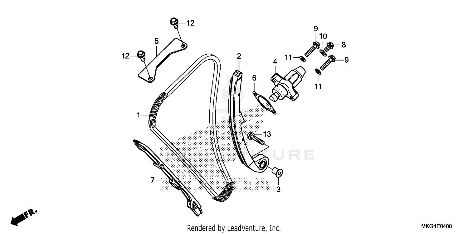 CAM CHAIN@TENSIONER