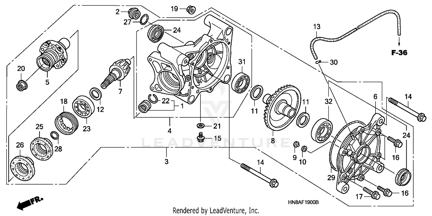 REAR SHOCK ABSORBER