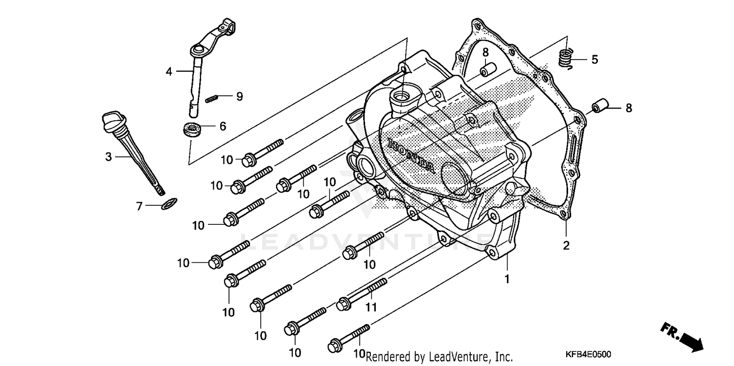 RIGHT CRANKCASE COVER