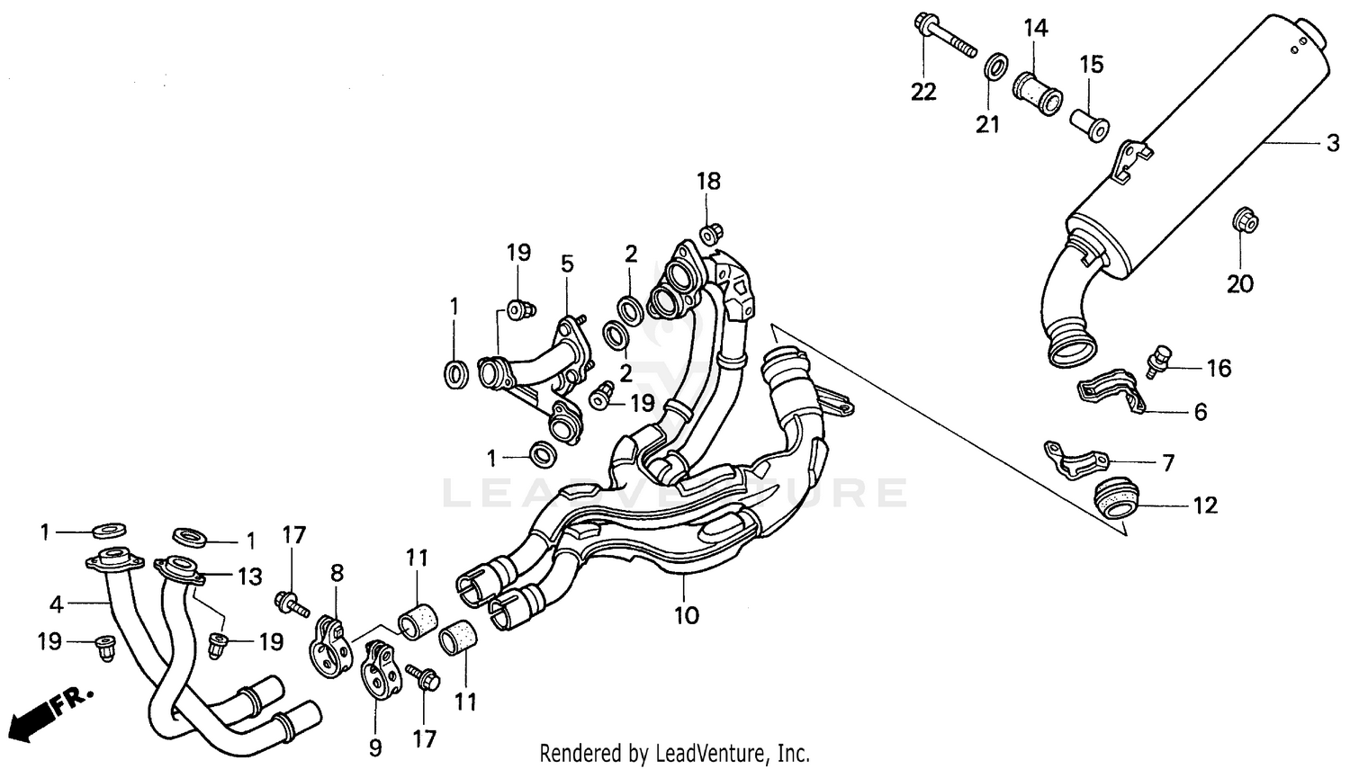MUFFLER 94-97