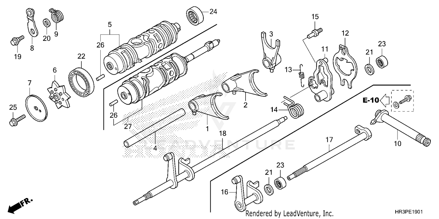 GEARSHIFT FORK (2)