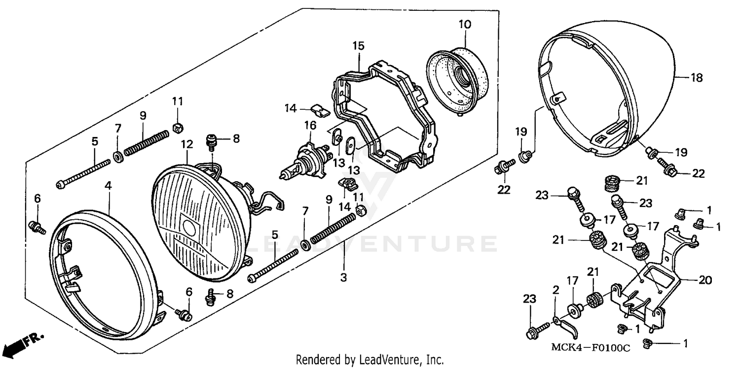 REAR SHOCK ABSORBER