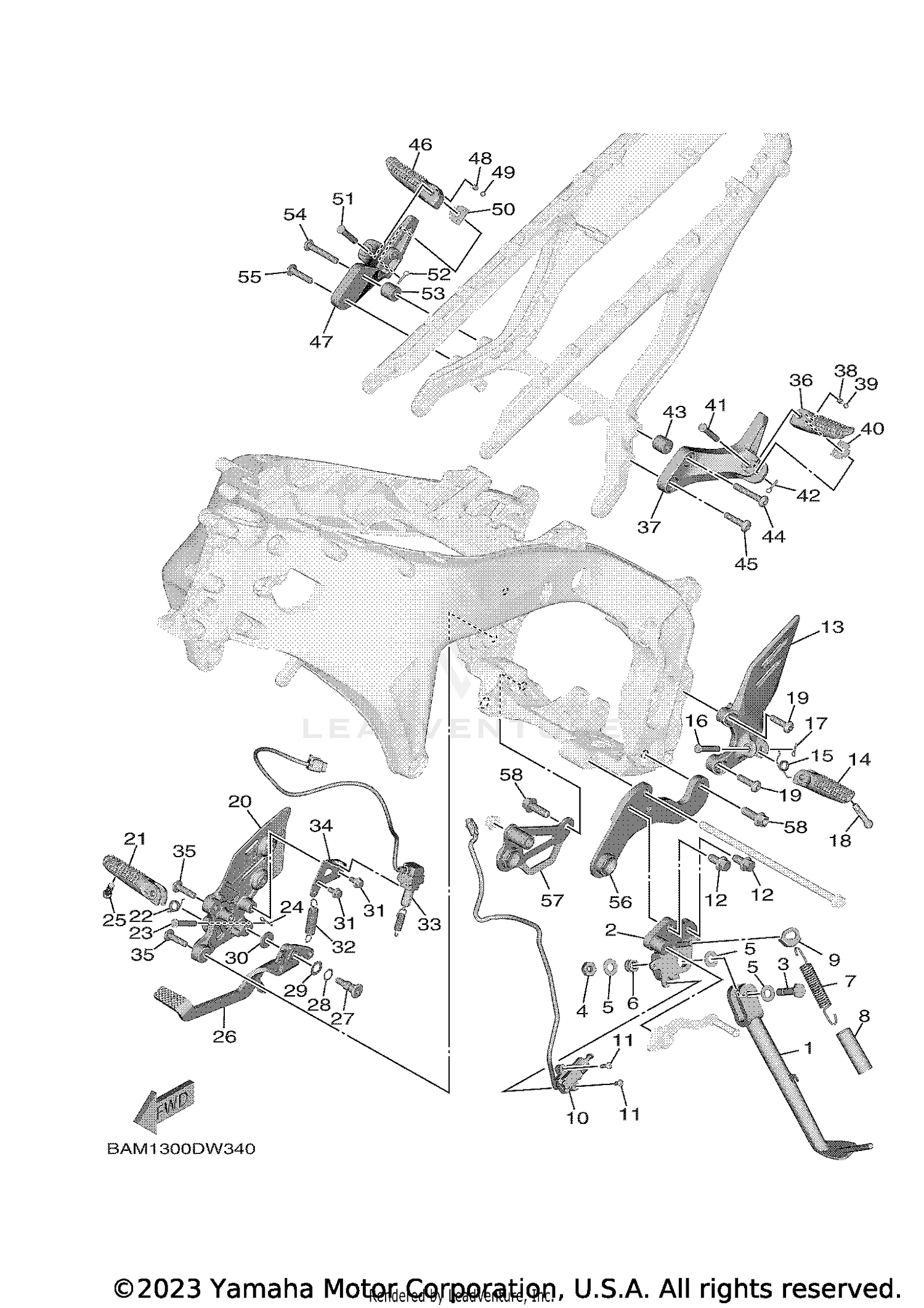 REAR WHEEL AXLE