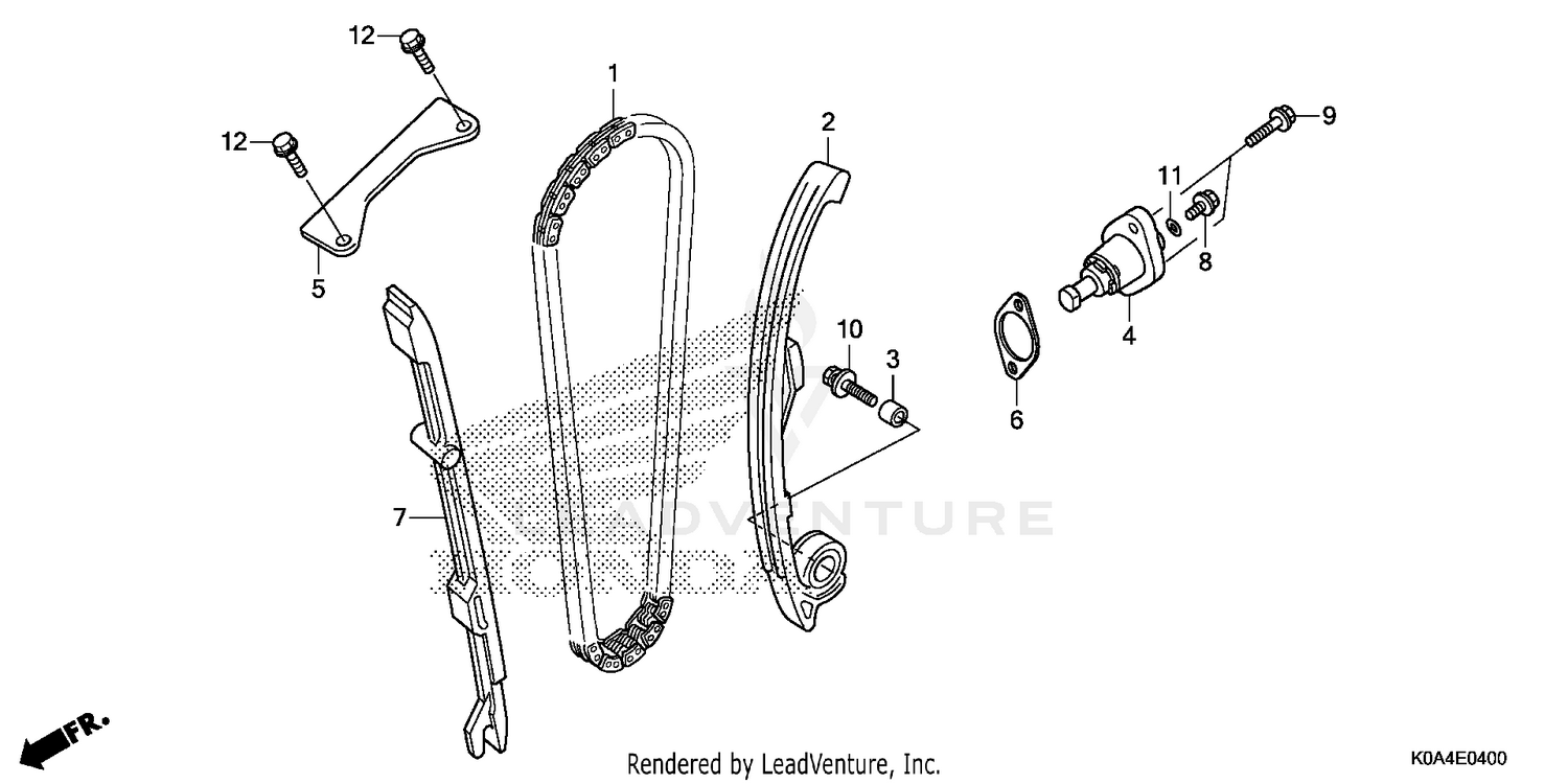 CAM CHAIN@TENSIONER