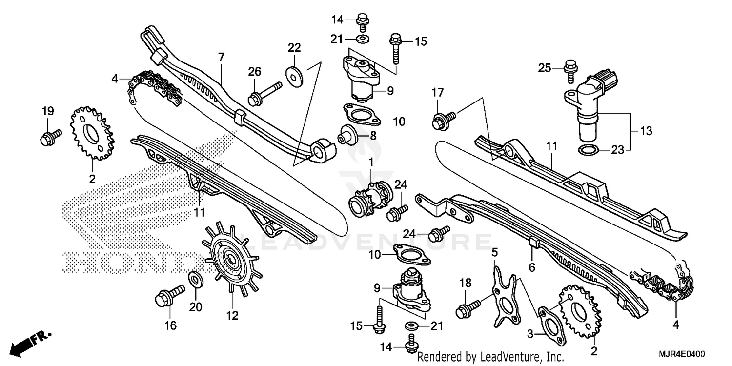 CAM CHAIN@TENSIONER