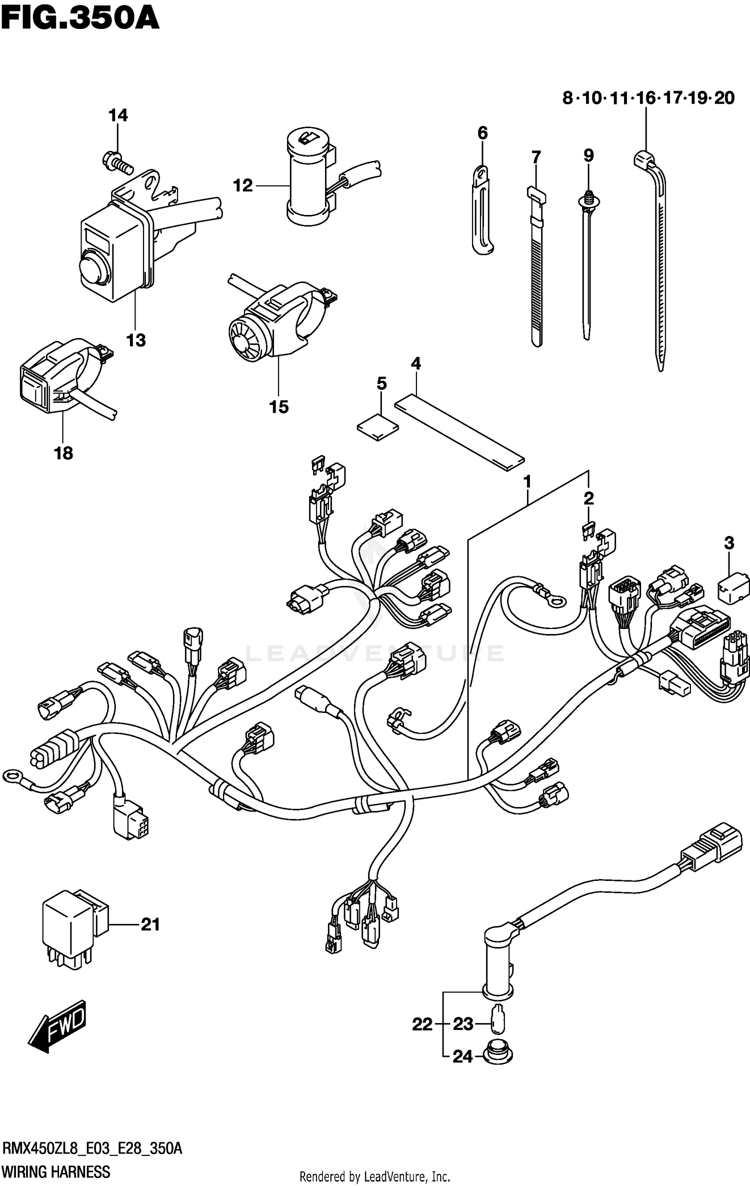 REAR BRAKE MASTER CYLINDER