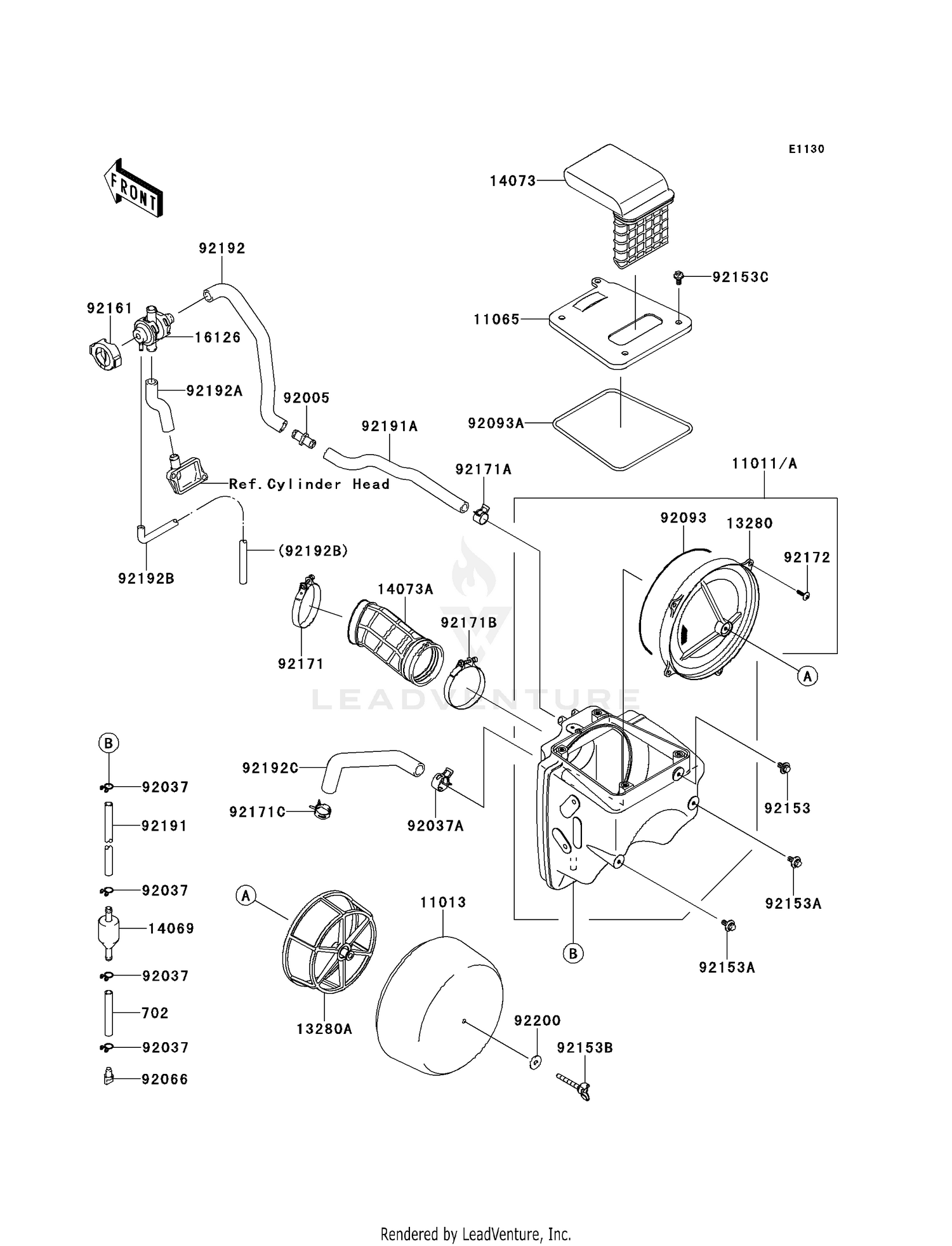 EXHAUST MUFFLER
