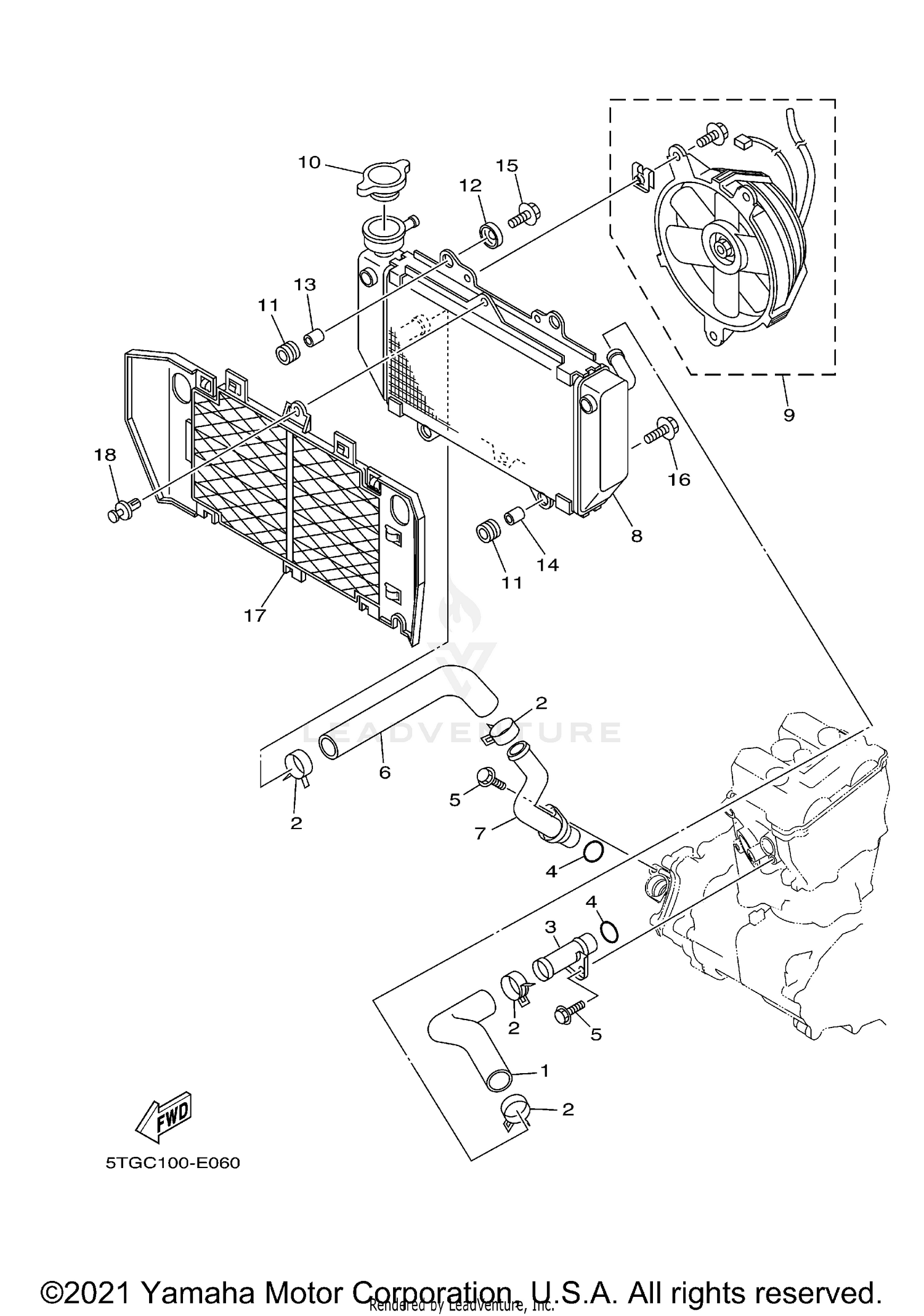 REAR SHOCK ABSORBER (1)
