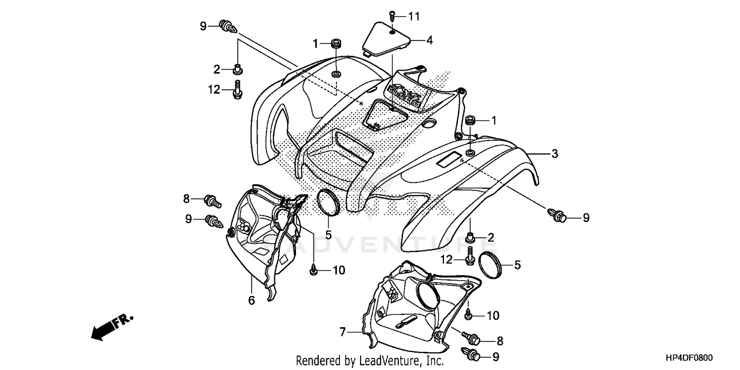 FRONT FENDER