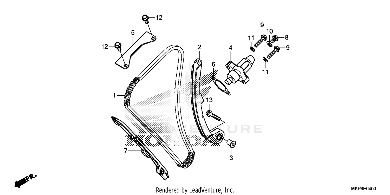 CAM CHAIN@TENSIONER