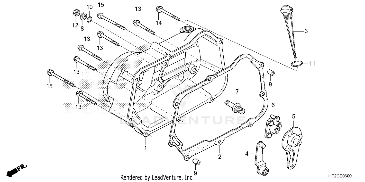 RIGHT CRANKCASE COVER