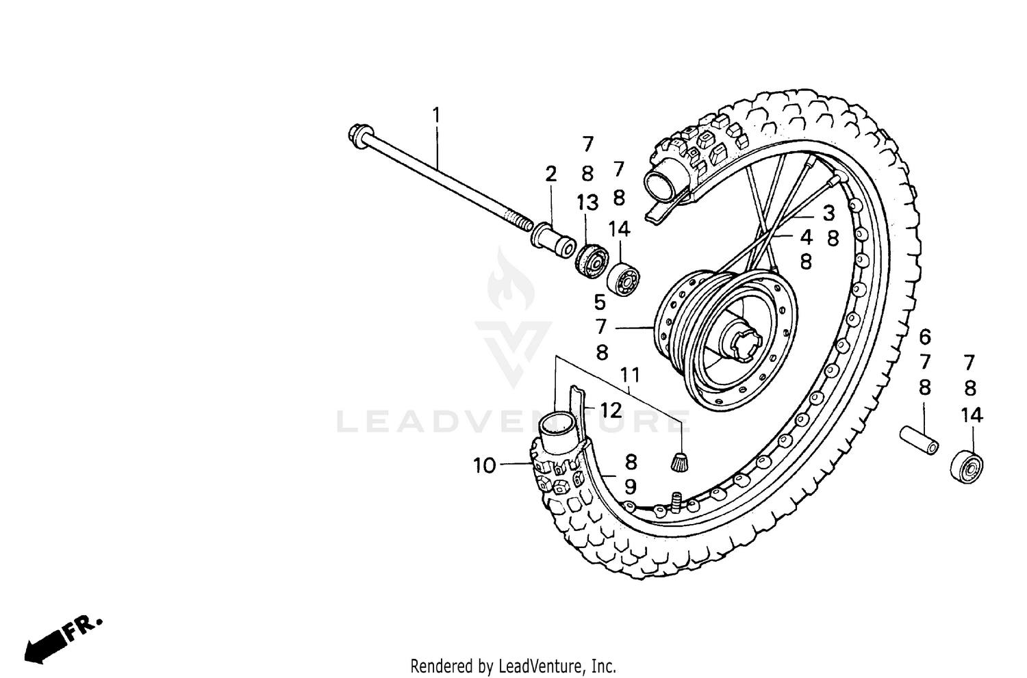 FRONT WHEEL
