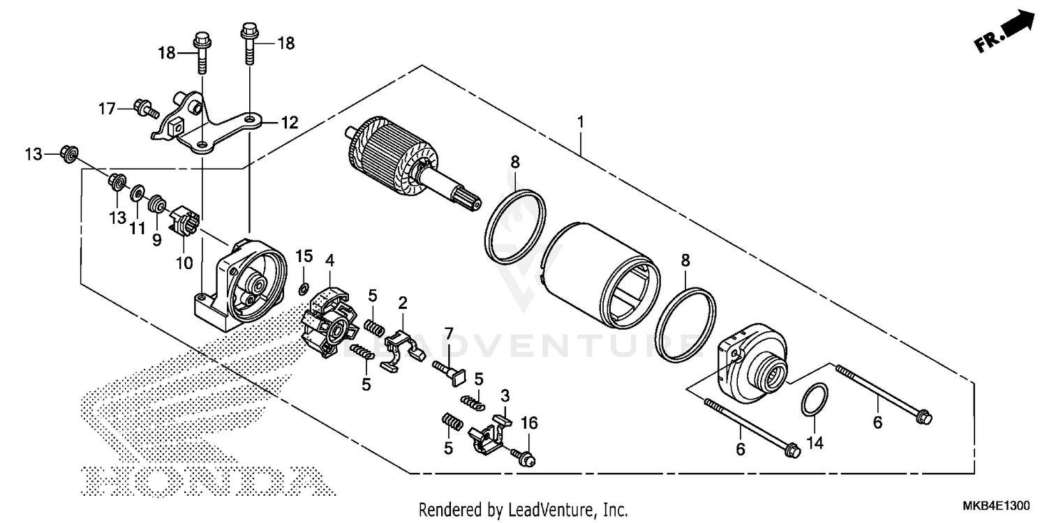 STARTER MOTOR