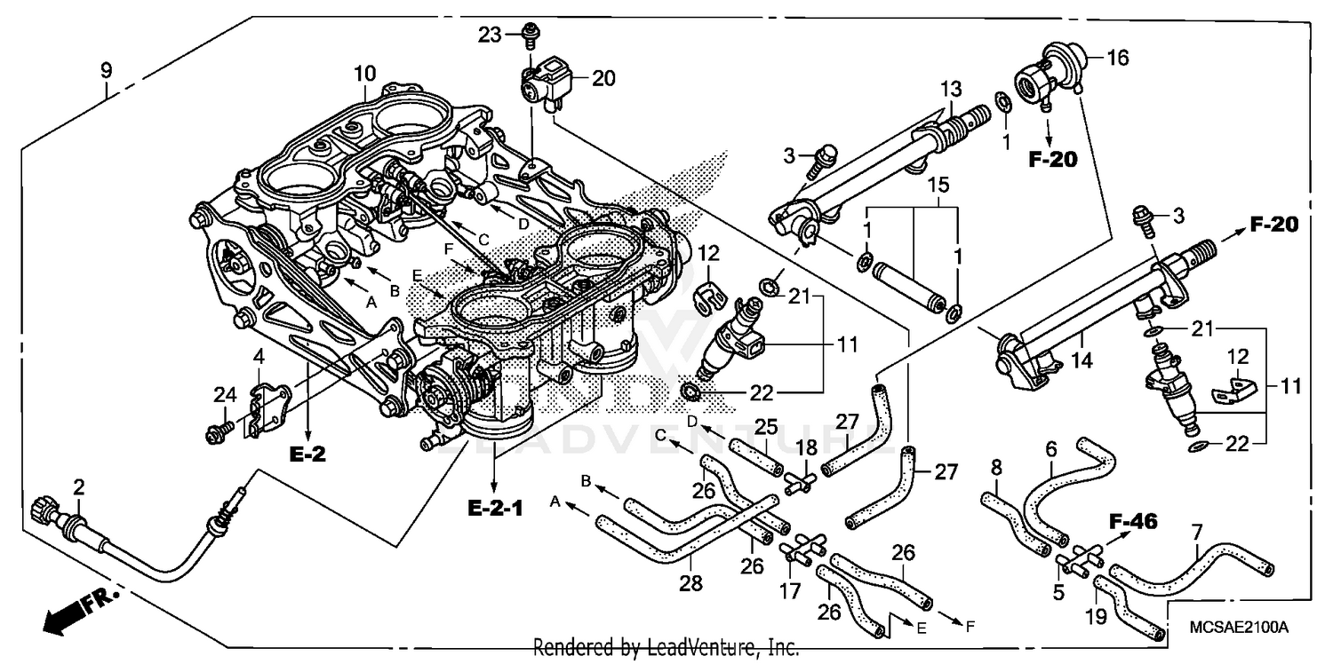 THROTTLE BODY (ASSY.)