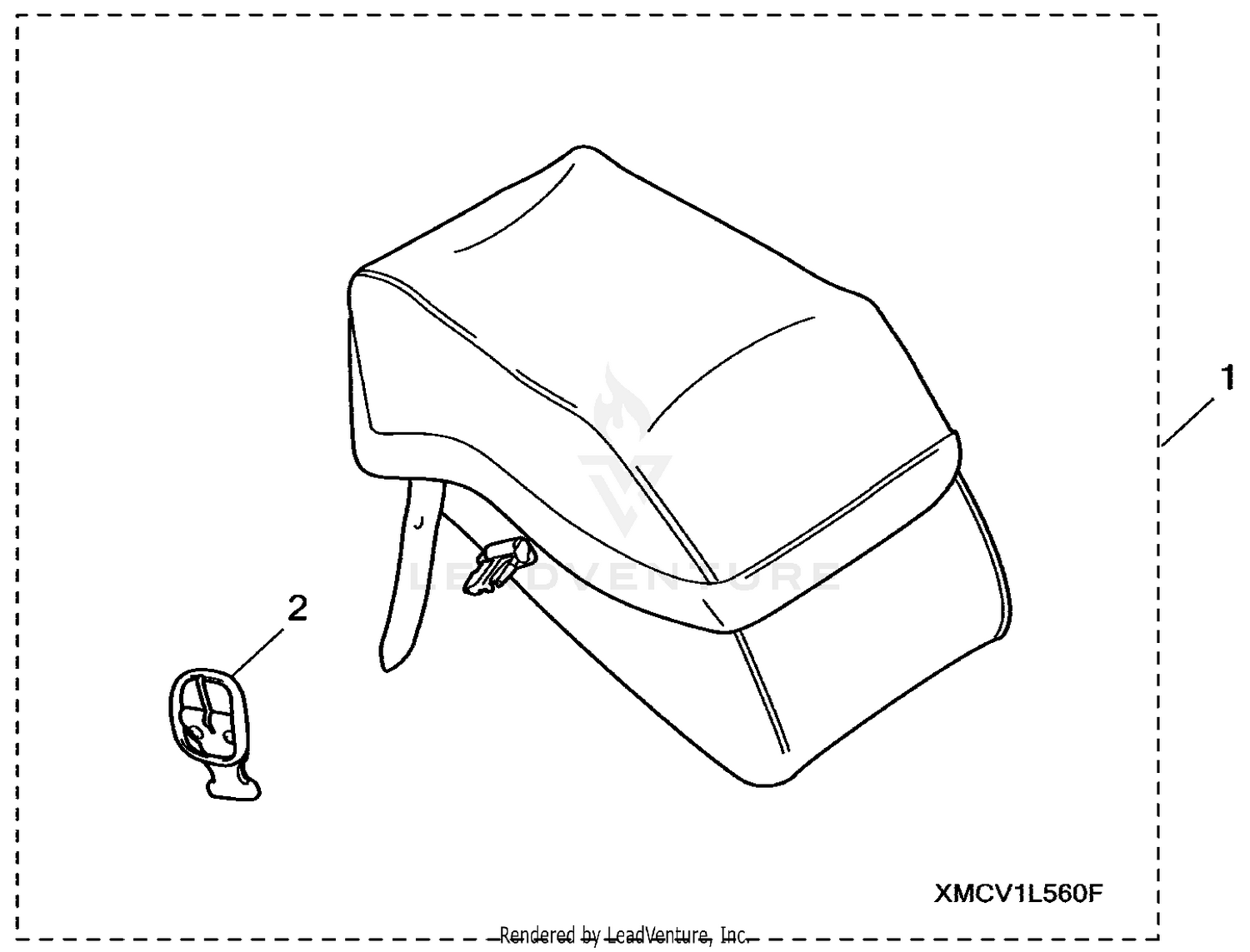 LEFT SADDLEBAG