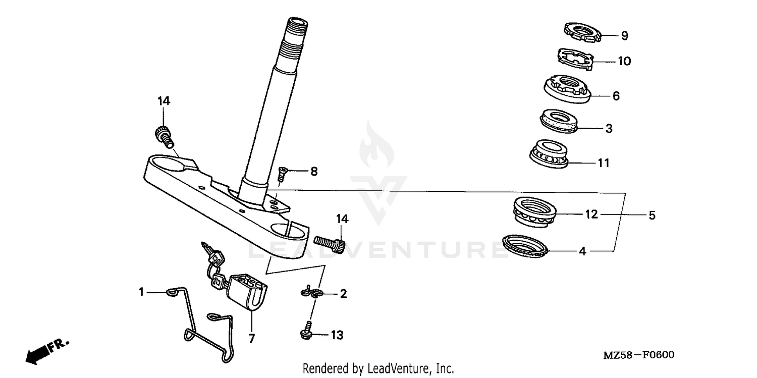 STEERING STEM