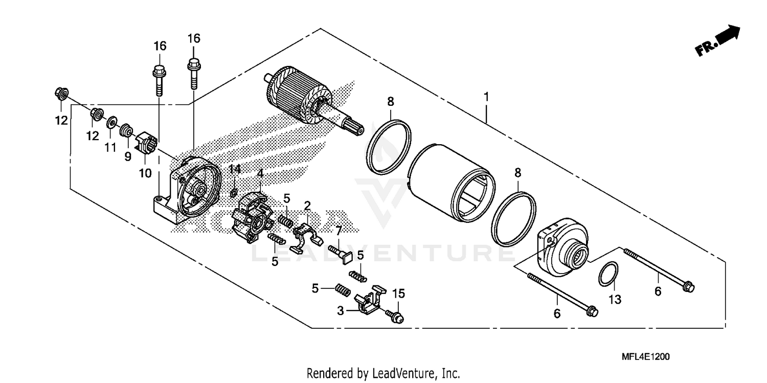 STARTING MOTOR