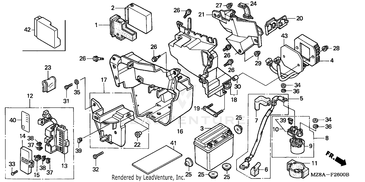 BATTERY + BATTERY BOX