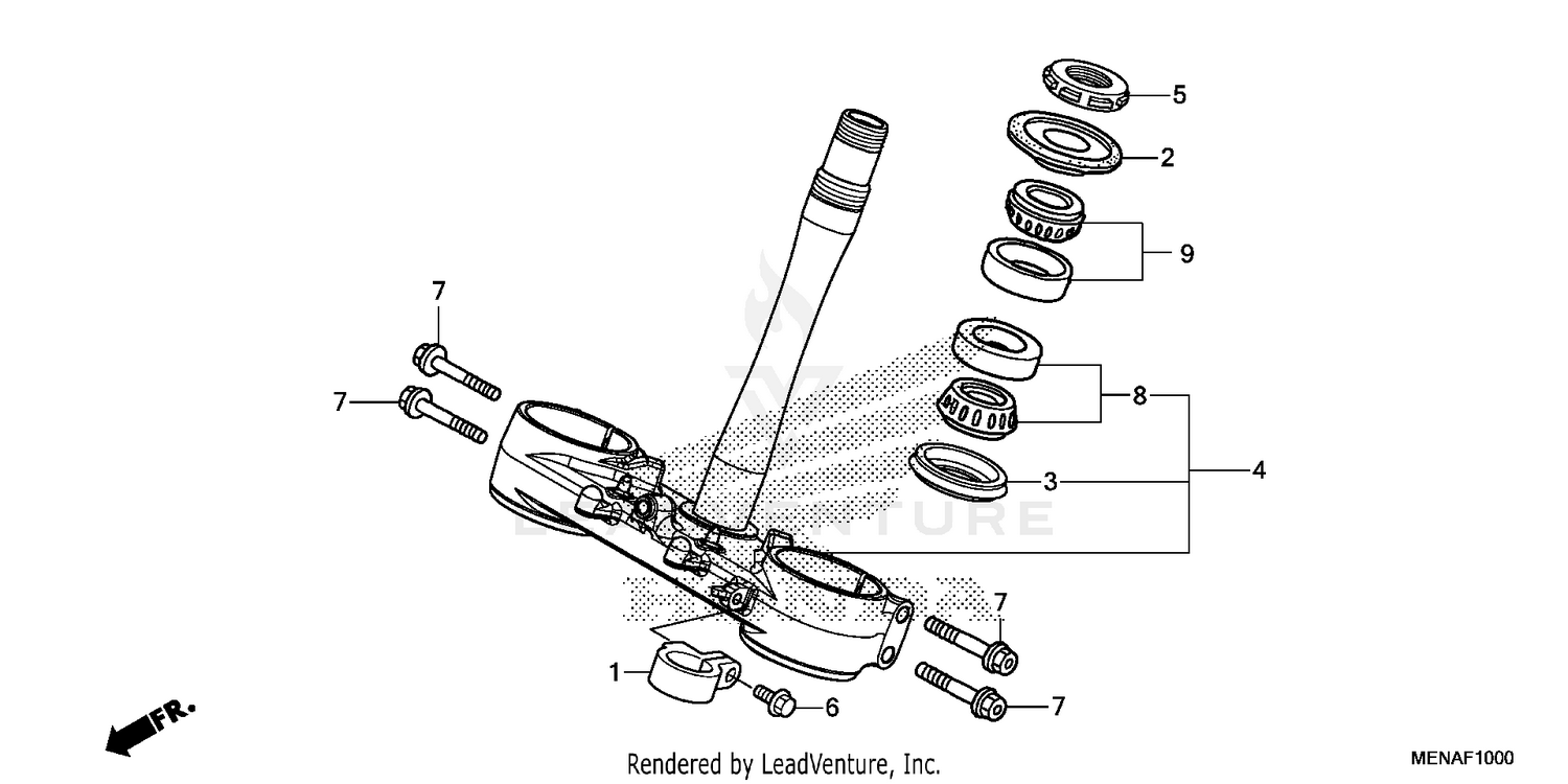 REAR CYLINDER HEAD