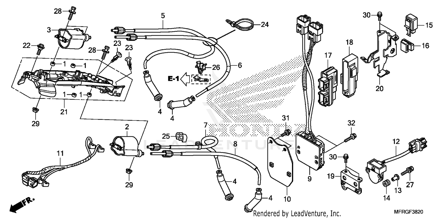 IGNITION COIL@ECU