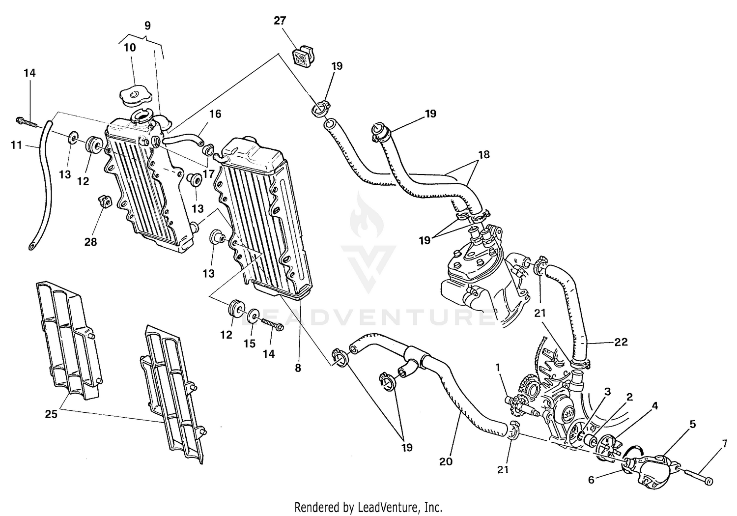 CAM CHAIN + TENSIONER