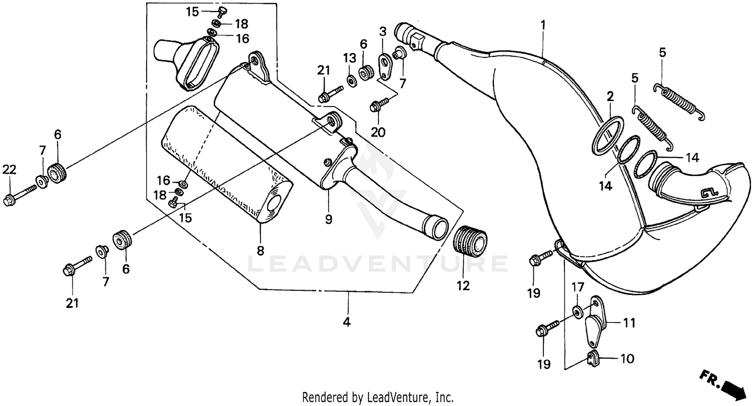 MUFFLER 94-96