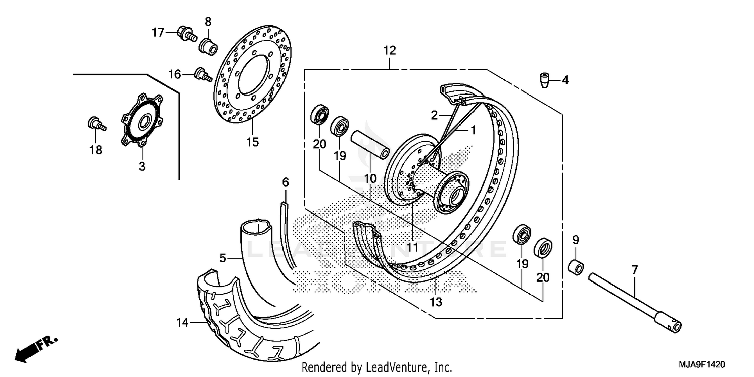 FRONT WHEEL