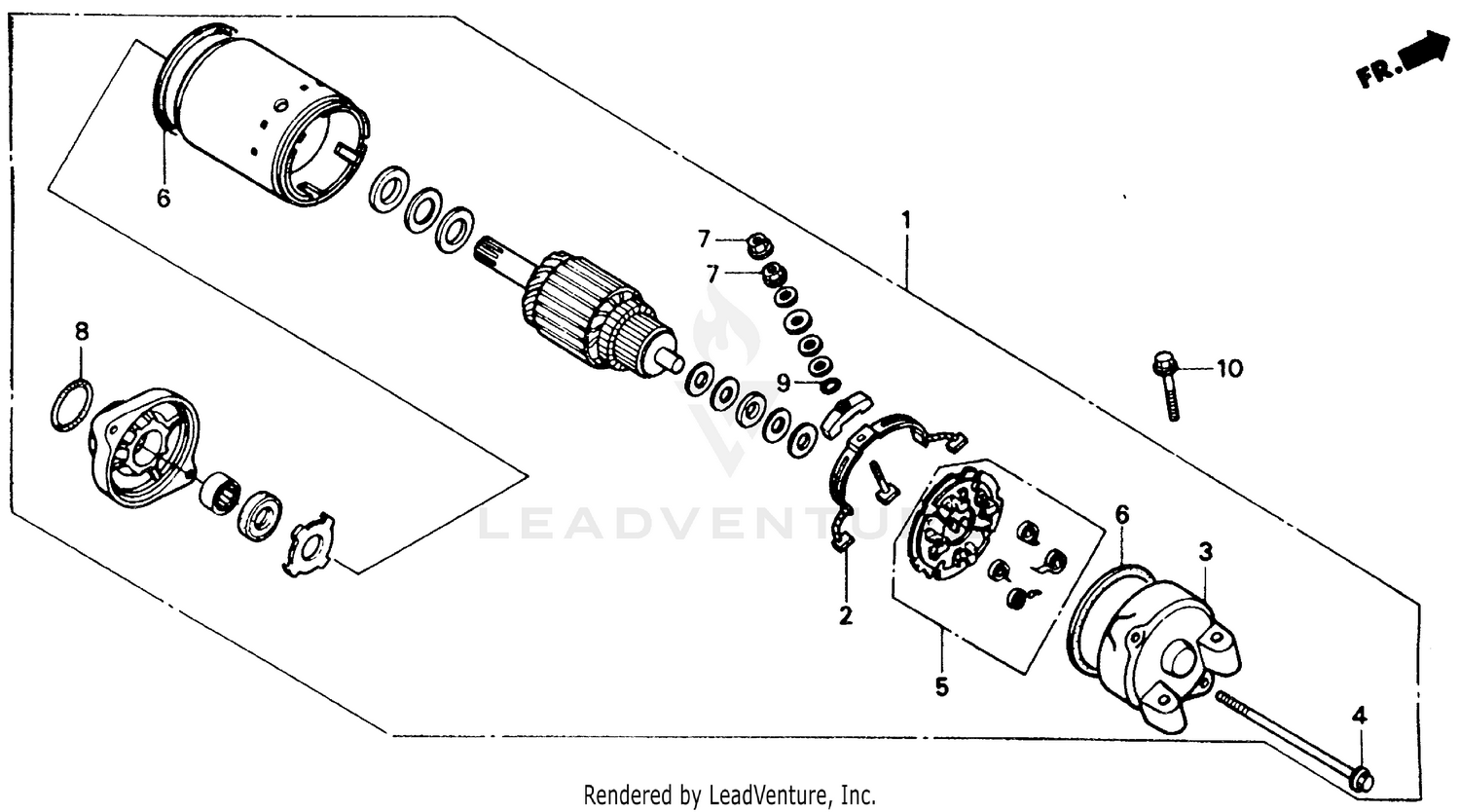 STARTING MOTOR