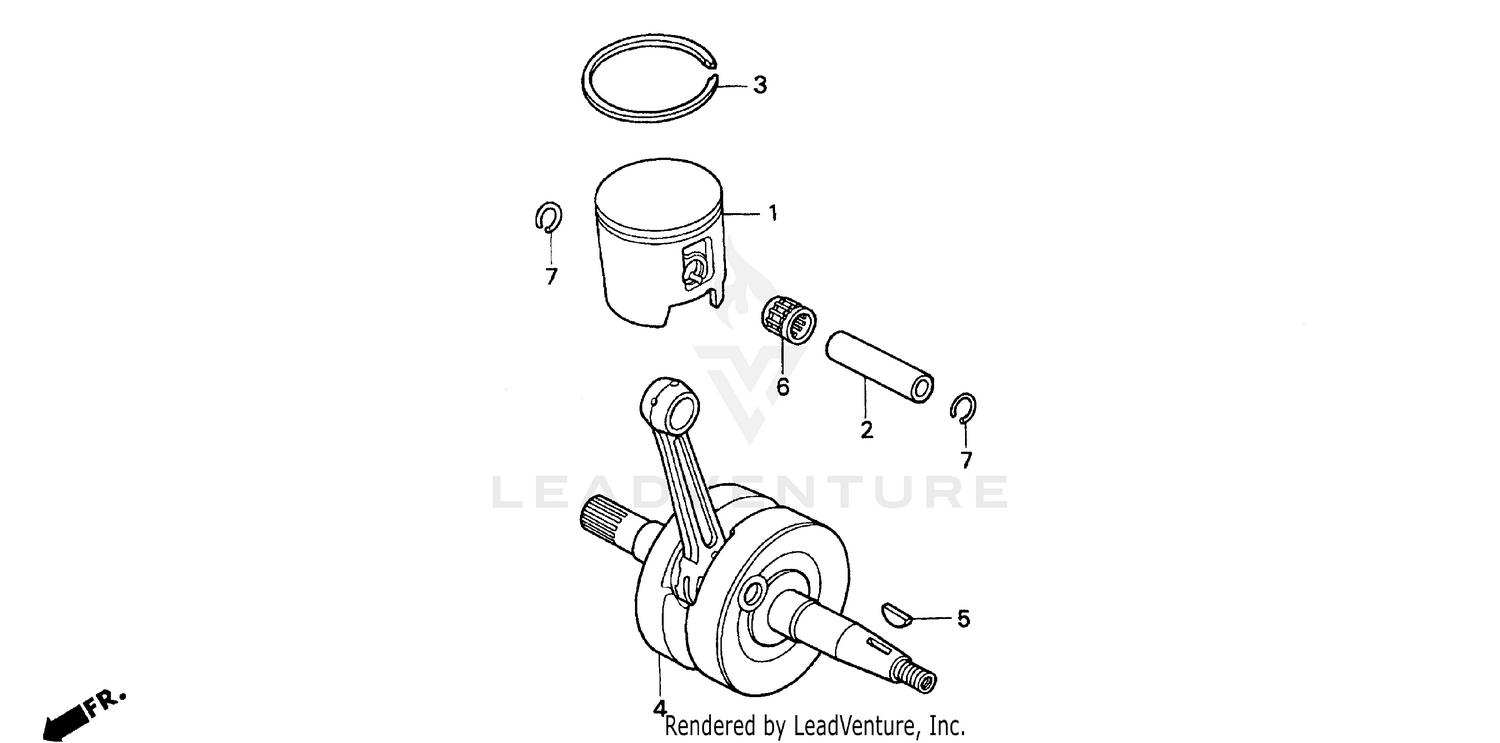 CRANKSHAFT PISTON