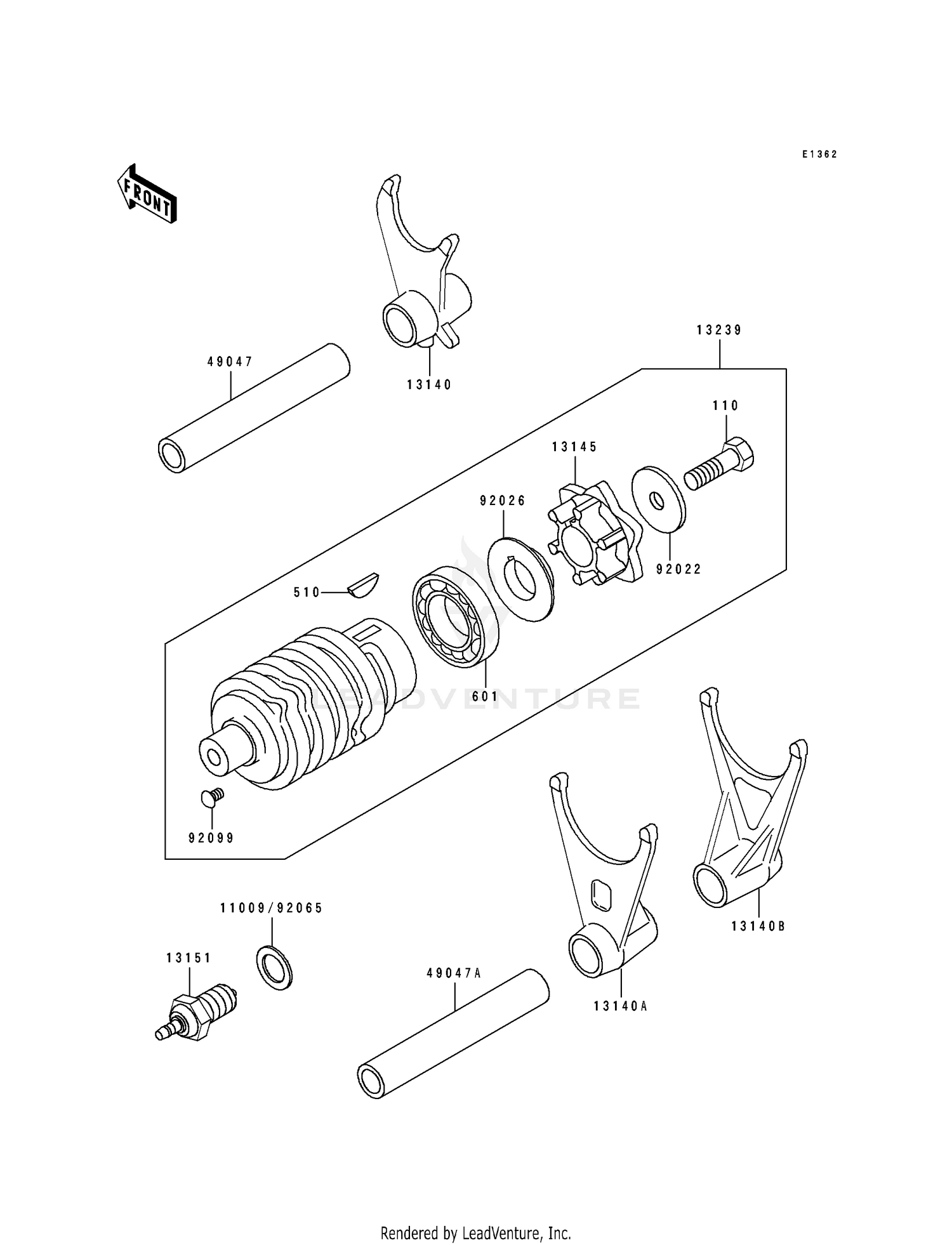 FRONT BRAKE PANEL
